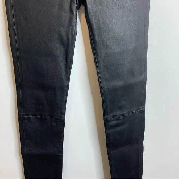 Rudsak MERCEDES WOMEN'S LEATHER PANTS Black - Picture 5 of 10